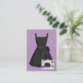 Mode/Seamstress-Karte - SRF Visitenkarte (Stehend Vorderseite)