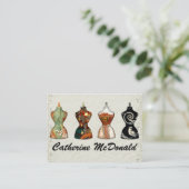 Mode/Seamstress-Karte - SRF Visitenkarte (Stehend Vorderseite)