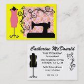 Mode/Seamstress-Karte - SRF Visitenkarte (Vorne/Hinten)