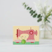 Mode/Seamstress-Karte - SRF Visitenkarte (Stehend Vorderseite)