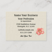 Mode/Seamstress-Karte - SRF Visitenkarte (Rückseite)