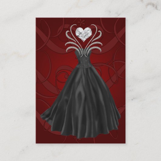 Mode/Seamstress-Karte - SRF Visitenkarte (Vorderseite)