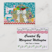 Mode / Seamstress / Nähkörbe - SRF Visitenkarte (Vorne/Hinten)