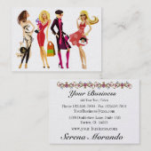 Mode / Seamstress / Retail Business Card - SRF Visitenkarte (Vorne/Hinten)