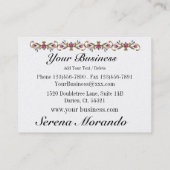 Mode / Seamstress / Retail Business Card - SRF Visitenkarte (Rückseite)