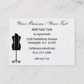 Mode / Seamstress - SRF Visitenkarte (Rückseite)