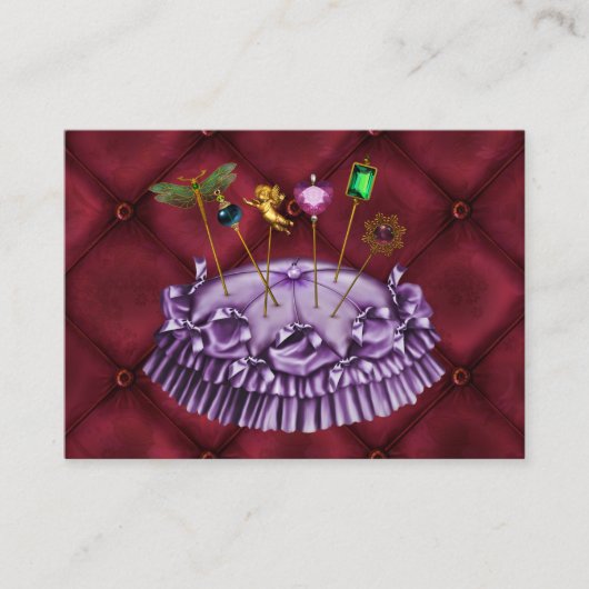 Mode / Seamstress / Upholsterie - SRF Visitenkarte (Vorderseite)