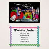 Mode - Seamstresskarte / Tag - SRF (Vorne & Hinten)