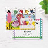 Mode - Seamstresskarte / Tag - SRF (Schreibtisch)