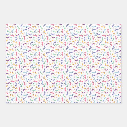 Mode Shoes Geschenkpapier Set (Vorderseite 2)