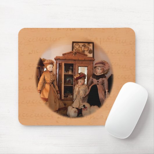 Mode Shopping Dolly Mouse Pad Mousepad (Mit Mouse)