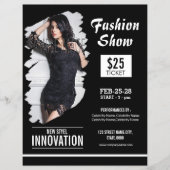 Mode Show Flyer / Einladung (Vorne)