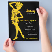 Mode-Show (Gold) Flyer (Hand)