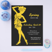 Mode-Show (Gold) Flyer (Einzeln)