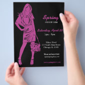 Mode-Show (Plum) Flyer (Hand)