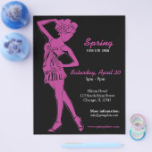 Mode-Show (Plum) Flyer (Einzeln)