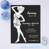 Mode-Show (weiß) Flyer (Einzeln)