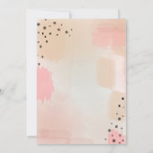 Mode Show Wohltätigkeit Event Dress Form Pink Einladung (Rückseite)