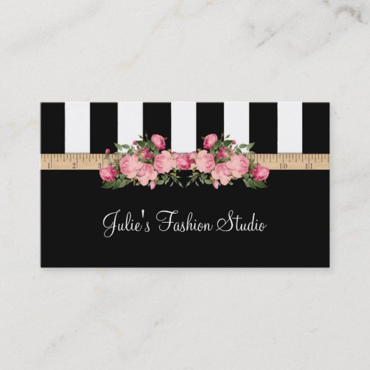 Mode-Studio-nähendes vorbildliches Haus Visitenkarte (Vorderseite)