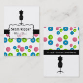 Mode-Stylist-Geschäfts-Karte Visitenkarte (Vorne/Hinten)