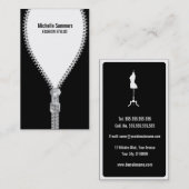 MODE-STYLIST Geschäfts-Karten-Schablone Visitenkarte (Vorne/Hinten)