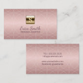 Mode-Stylist-persönlicher Käufer-modernes Visitenkarte (Vorne/Hinten)