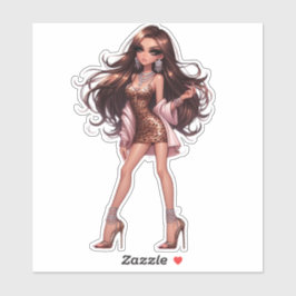 Mode-Symbol Aufkleber