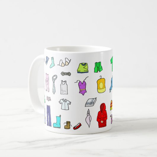 Mode-Tasse Niedliche Zuhause-Tasse von Zazz_it Kaffeetasse (Vorderseite Links)