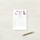 Mode-themenorientierte Post-it Klebezettel (Auf Schreibtisch)