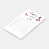 Mode-themenorientierte Post-it Klebezettel (angewinkelt)