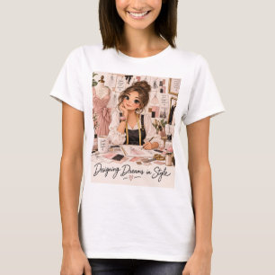 Mode-Träume stilvoll gestalten T-Shirt für Modedes