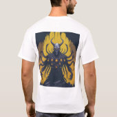 Mode und Design eines Death Metal T-Shirt (Rückseite)