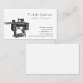 Mode und Kleidung Visitenkarte (Vorne/Hinten)