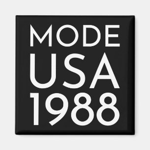 Mode Usa 1988 M Tour  Magnet