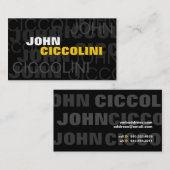 Mode VI Visitenkarte (Vorne/Hinten)