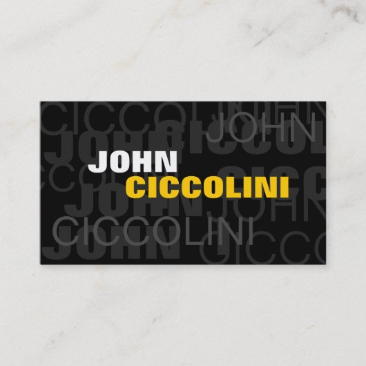 Mode VI Visitenkarte (Vorderseite)