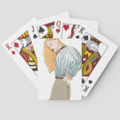 Mode-Vignette Spielkarten (Rückseite)