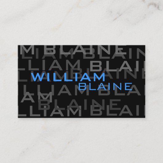 Mode VII Visitenkarte (Vorderseite)