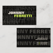 Mode viii visitenkarte (Vorne/Hinten)