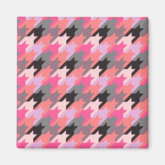 Mode Vintag Niedlich - Muster Stilvoll modern Magnet (Vorne)