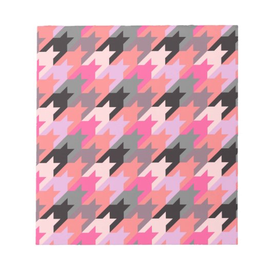 Mode Vintag Niedlich - Muster Stilvoll modern Notizblock (Vorderseite)