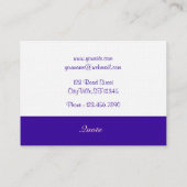 Mode Visitenkarte (Rückseite)