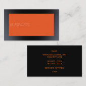 Mode Visitenkarte (Vorne/Hinten)