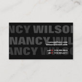 Mode Visitenkarte (Rückseite)