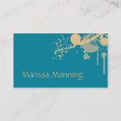 Mode-Visitenkarte Visitenkarte (Rückseite)