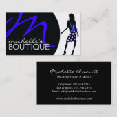 Mode-Visitenkarte Visitenkarte (Vorne/Hinten)