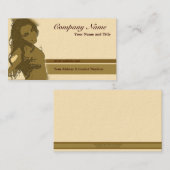 Mode-Visitenkarte Visitenkarte (Vorne/Hinten)