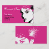 Mode-Visitenkarte Visitenkarte (Vorne/Hinten)