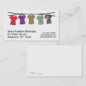 Mode-Visitenkarte Visitenkarte (Vorne/Hinten)