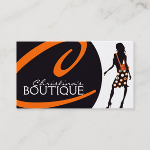 Mode-Visitenkarte Visitenkarte